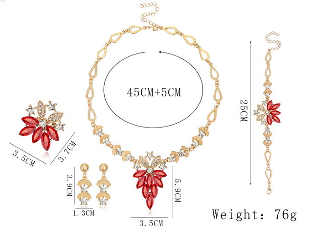 4 Piece jewelry sets 2022-5-18-007
